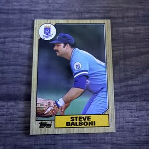 Topps Baseball 1987 Topps
Steve Balboni
#240